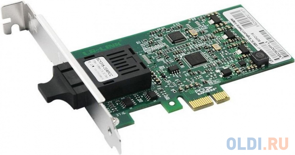 Сетевой адаптер PCIE 1GB SINGLE PORT LREC9030PF LR-LINK сетевой адаптер pcie 10gb e10g18 t2 synology