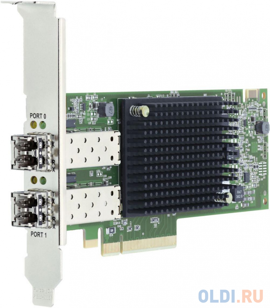 Emulex LPe35002-M2 Gen 7 (32GFC), 2-port, 32Gb/s, PCIe Gen4 x8, LC MMF 100m,  , Upgradable to 64G {5}