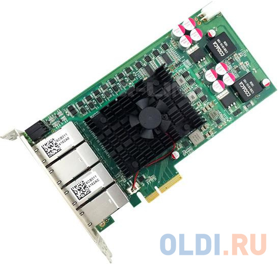 LRES2008PT PCIe 2.1 x4, Intel i350, 8*RJ45 1G NIC Card, Dual Slot (302359) Вид№2