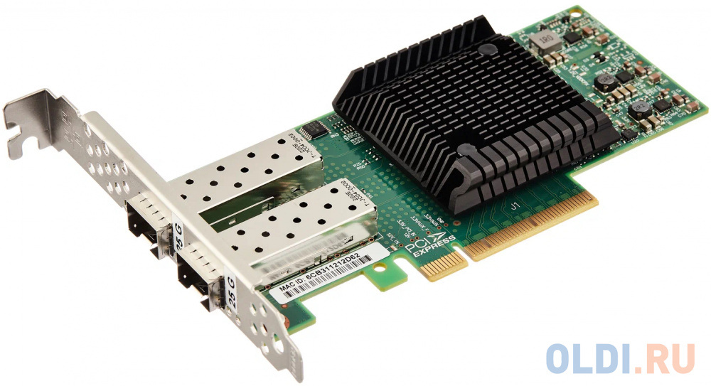 Сетевой адаптер LRES1026PF-2SFP28 PCIe 3.0 x8, Mellanox ConnectX-4, 2*SFP28 25G NIC Card (303820)