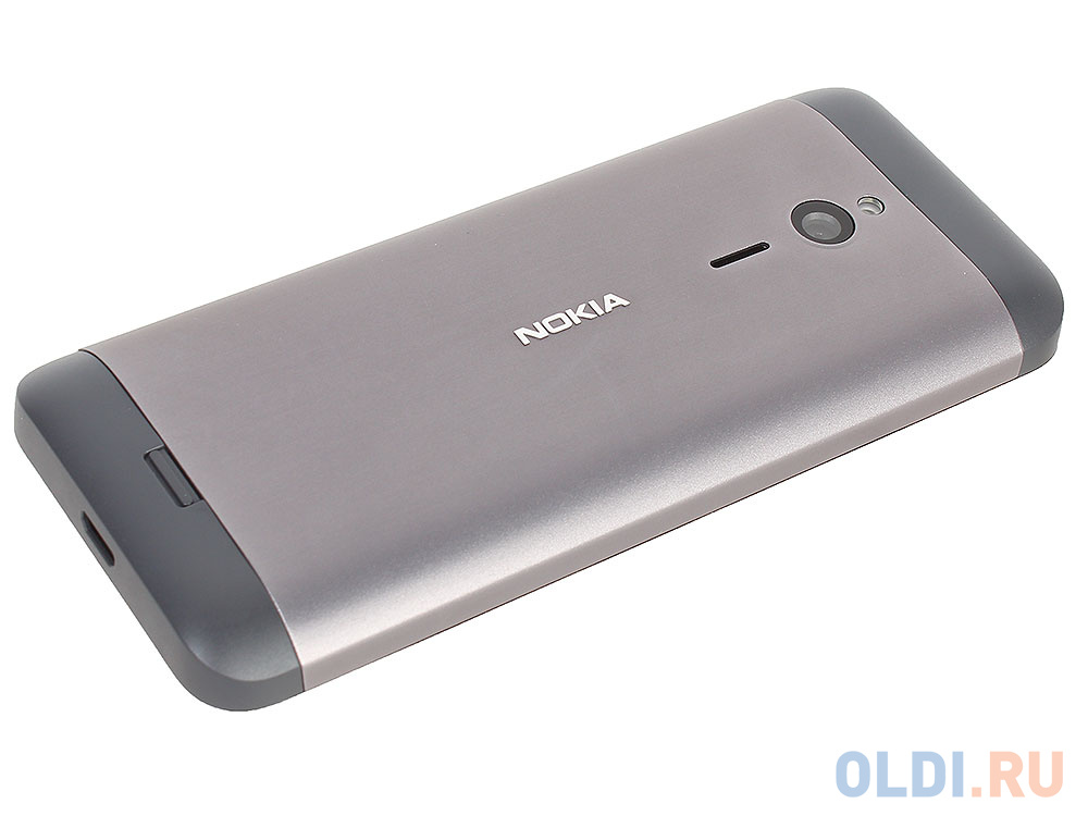 Мобильный телефон Nokia 230 Dual Sim Black Silver, 2.8'' 320x240, 16MB RAM, 16MB, up to 32GB flash, 2Mpix, 2 Sim, 2G, BT, 1200mAh, 92g, 124, фото