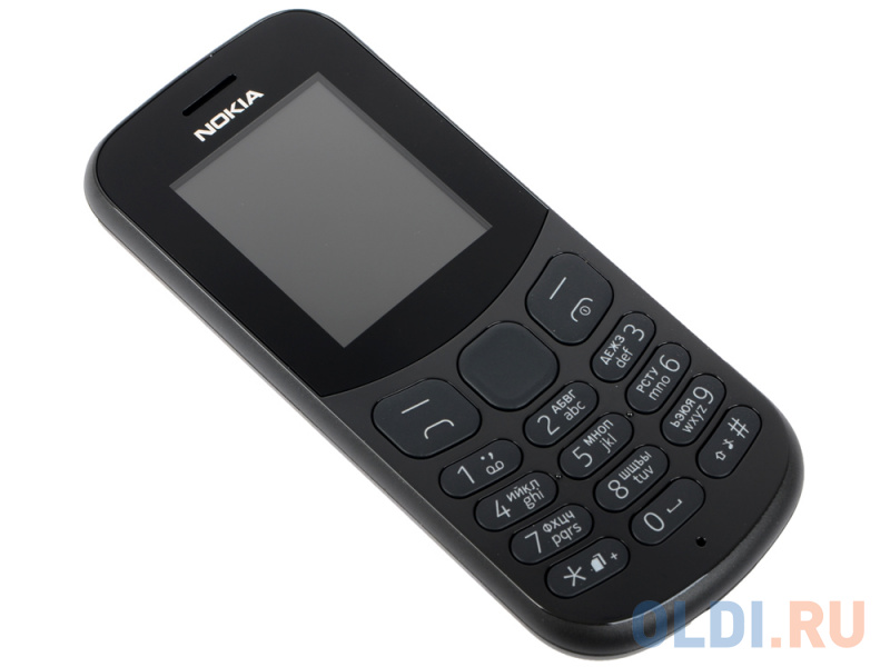Мобильный телефон NOKIA 130 Dual Sim (2017) черный 1.8&quot; от OLDI