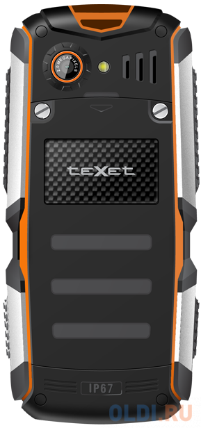 Мобильный телефон Texet TM-513R черный оранжевый 2&quot; от OLDI