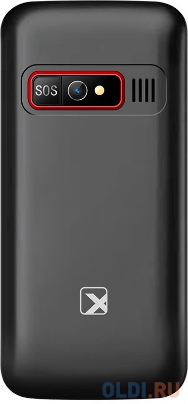 teXet TM-B226 черный-красный Мобильный телефон от OLDI