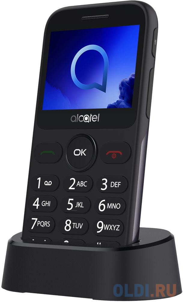 Телефон Alcatel 2019G серый 2.4&quot; 16 Мб Bluetooth от OLDI