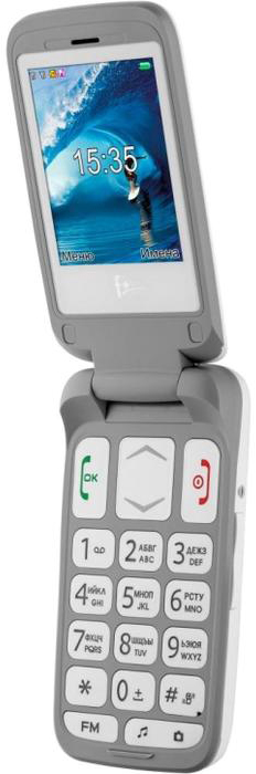

Мобильный телефон Fly Ezzy Trendy 1 белый 2.4" 32 Мб Bluetooth