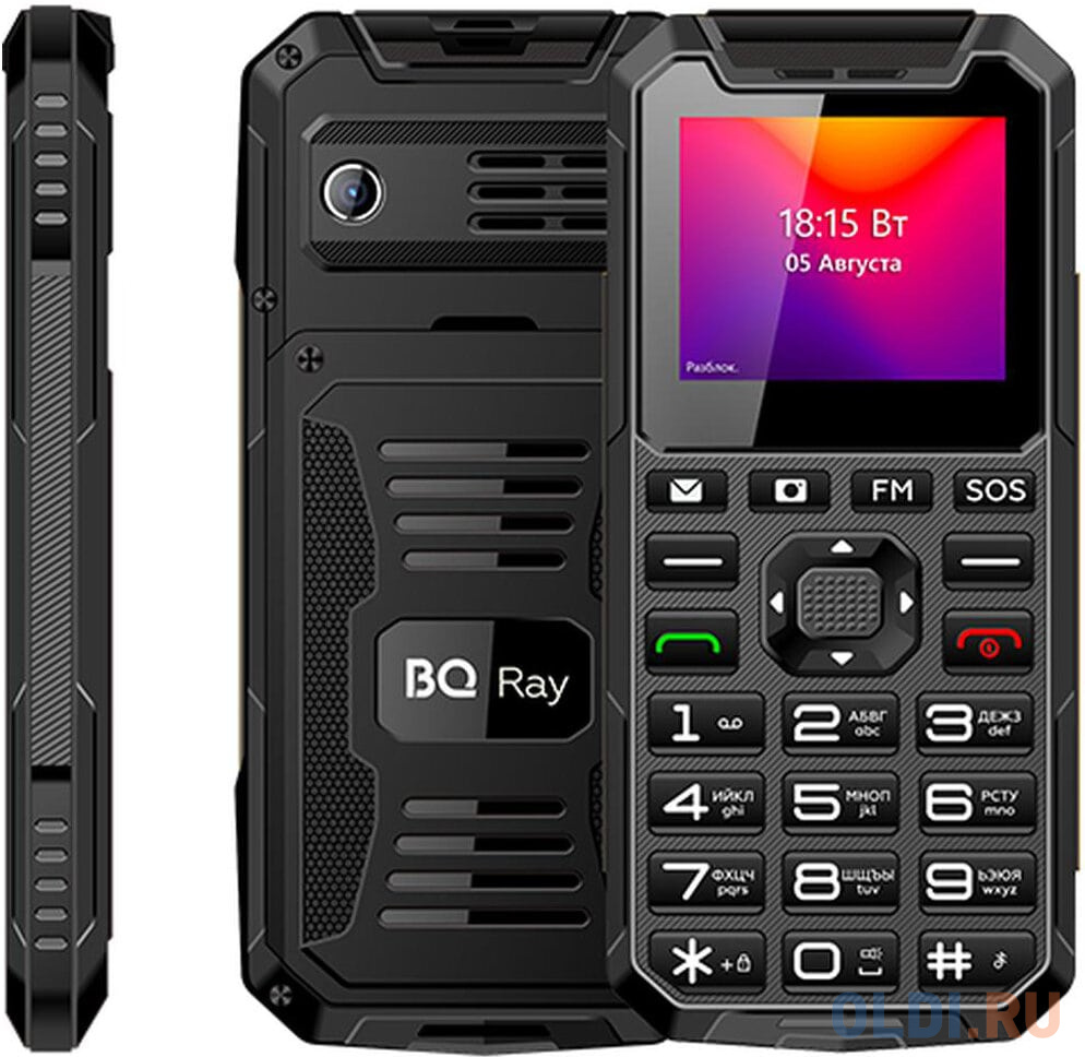 

BQ 2004 Ray Grey/Black Мобильный телефон