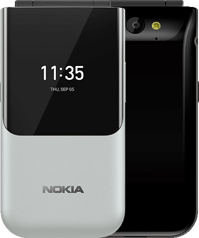 

Мобильный телефон NOKIA 2720 DS TA-1175 серый черный 2.8" 4 Гб LTE Wi-Fi GPS 3G 4G Bluetooth