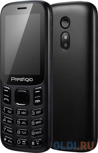 

Мобильный телефон Prestigio MUZE H1 черный 2.4" 32 Мб