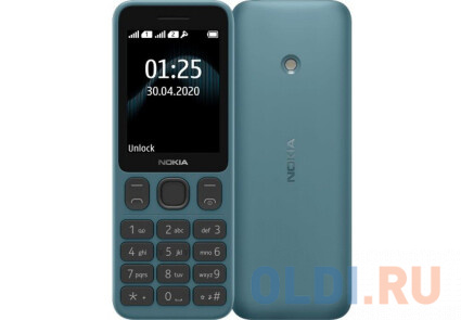 Телефон Nokia 125 DS TA-1253 Blue телефон nokia 230 ds синий