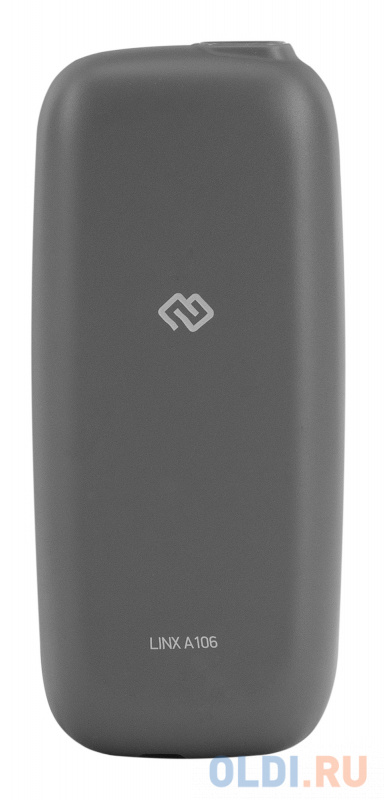 Мобильный телефон Digma A106 Linx 32Mb серый моноблок 1Sim 1.44" 98x68 GSM900/1800 фото