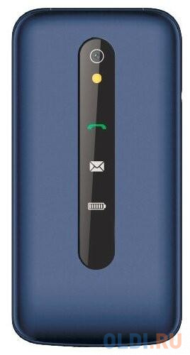 TEXET TM-408 мобильный телефон цвет синий от OLDI