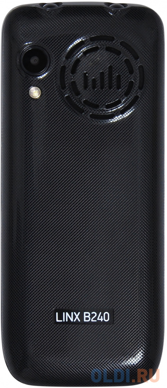 Мобильный телефон Digma B240 Linx 32Mb черный моноблок 2Sim 2.44" 240x320 0.08Mpix GSM900/1800 FM microSD фото