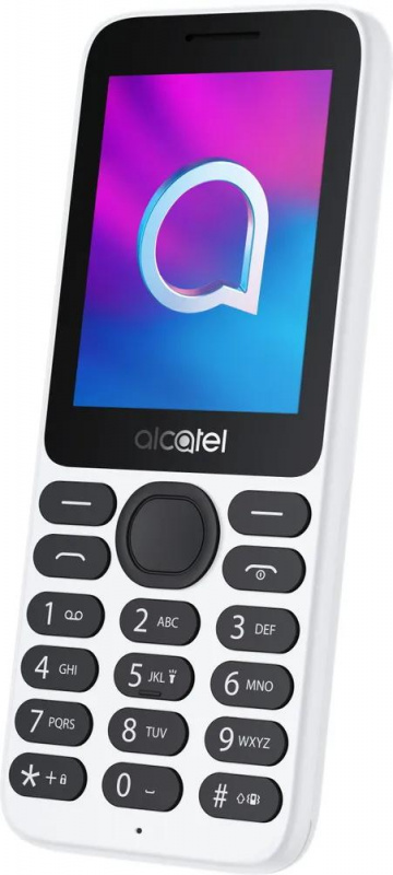 

Мобильный телефон Alcatel 3080G белый 2.4" 128 Mb 4G 1 симкарта Bluetooth