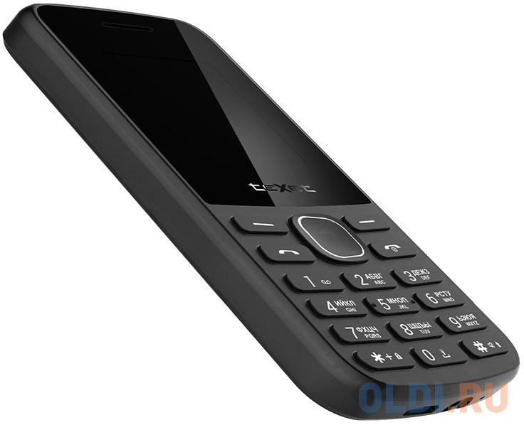 Телефон Texet TM-117 черный фото