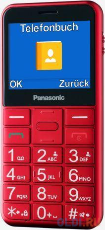 

Мобильный телефон Panasonic TU150 красный