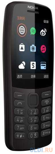   Nokia 210 Dual Sim   2Sim 2.4  240x320 0.3Mpix GSM900/1800 MP3 FM microSD max64Gb