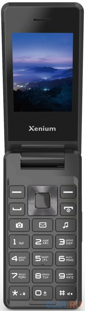 

Мобильный телефон XENIUM X600 темно-серый