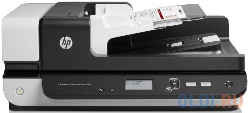 Сканер HP ScanJet Enterprise Flow 7500  L2725B планшетный, А4, ADF 100 листов,  50 стр/мин, 600dpi, 24bit, USB фото