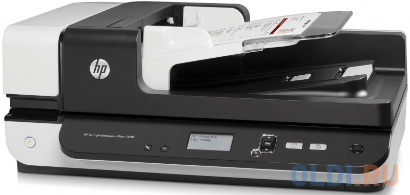 Сканер HP ScanJet Enterprise Flow 7500  L2725B планшетный, А4, ADF 100 листов,  50 стр/мин, 600dpi, 24bit, USB фото
