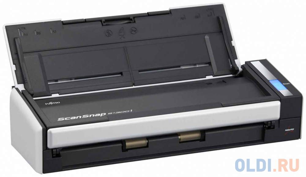 Сканер Fujitsu-Siemens ScanSnap S1300i 600x600 dpi USB серый PA03643B001 - фото 3
