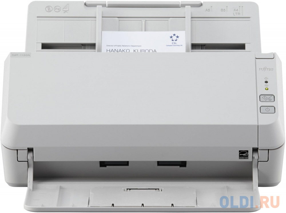 Сканер Fujitsu SP-1125N (PA03811-B021) A4 белый