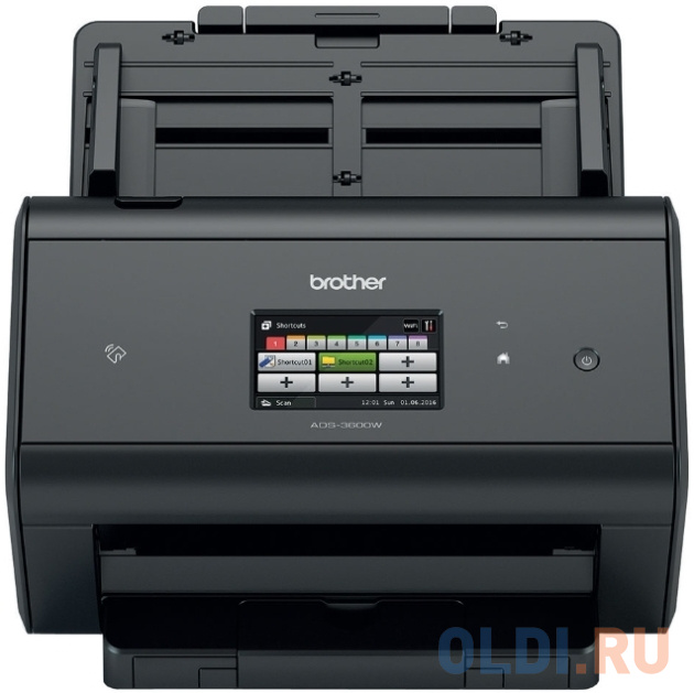 

Сканер Brother ADS-3600W настольный, беспроводной, сетевой