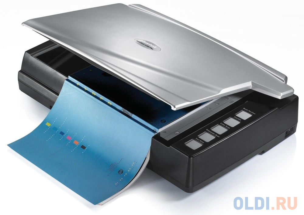 Сканер (А3) книжный Plustek OpticBook A300 Plus, цвет цветной: вход 48-бит; выход 24-бит оттенки серого: вход 16-бит; выход 8-бит чёрно-белое: 1-бит, размер 623 x 400 x 140 мм