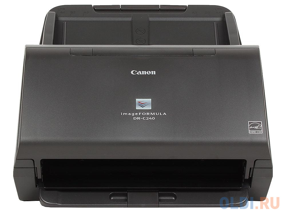 Сканер Canon DR-C240  (Цветной, двусторонний, 45 стр./мин, ADF 60,High Speed USB 2.0, A4) {0651C003} фото