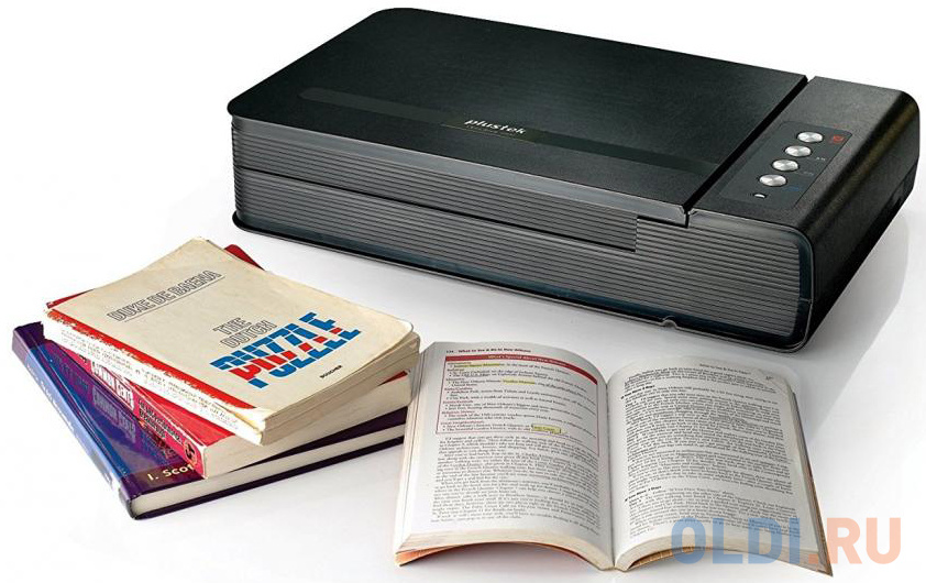Сканер Plustek OpticBook 4800 планшетный А4 1200x1200 dpi CCD USB 0202TS фото