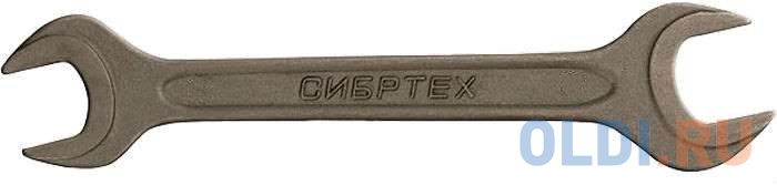 Ключ рожковый СИБРТЕХ 14331 (27 / 30 мм)  СrV фосфатированный ГОСТ 2839