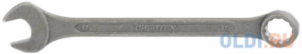 Ключ комбинированный СИБРТЕХ 14911 (17 мм)  CrV фосфатированный ГОСТ 16983