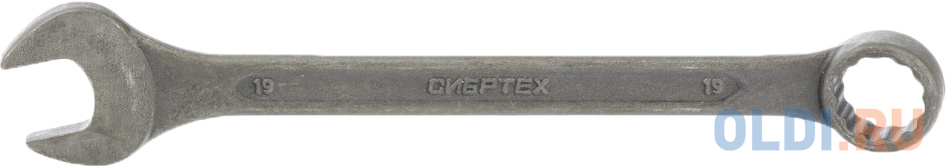Ключ комбинированный СИБРТЕХ 14912 (19 мм)  CrV фосфатированный ГОСТ 16983