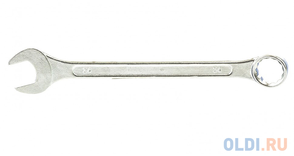 Ключ комбинированный SPARTA 150525 (24 мм)  хромированный ключ накидной коленчатый 12 х 13 мм хромированный sparta