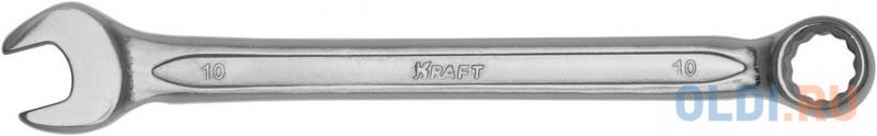 

Ключ комбинированный KRAFT КТ 700504 (10 мм) хром-ванадиевая сталь (Cr-V