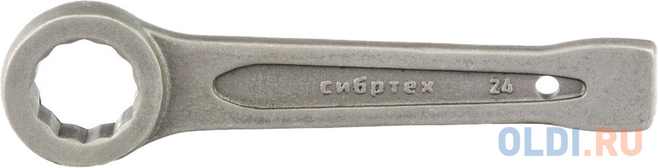 Ключ кольцевой ударный 24 мм// Сибртех ключ накидной сибртех 14279 55 мм кольцевой ударный