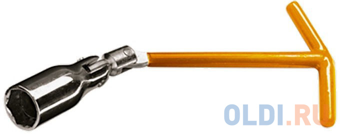 Ключ свечной, 16 мм, с шарниром// Sparta ключ трубный stillson 2 0 х 254 мм sparta