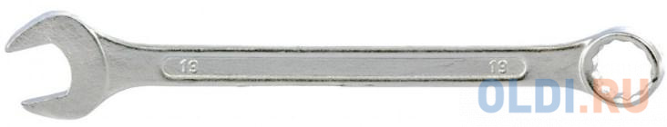 Ключ комбинированный, 19 мм, хромированный// Sparta