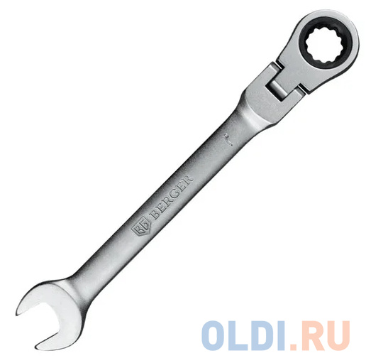 

Ключ комбинированный трещоточный с шарниром 19 мм BERGER BG1248