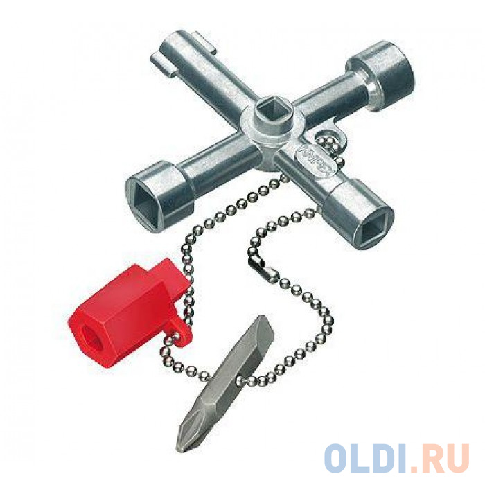 

Ключ шкафной KNIPEX KN-001103 (3 / 9 мм) 76 мм