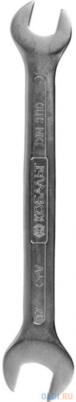 

Ключ рожковый КОБАЛЬТ 248-115 (14 / 17 мм) 203 мм