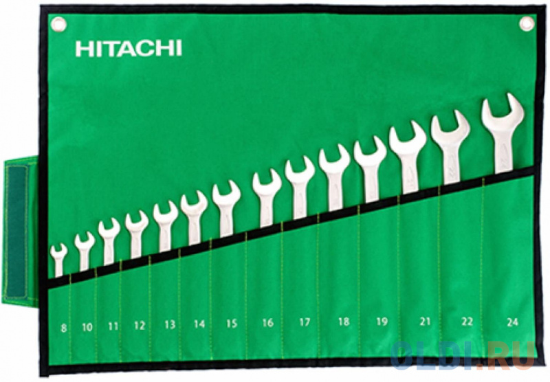 

HITACHI Набор комбинированных гаечных ключей в скрутке 14 предметов HTC-774020