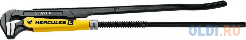 STAYER HERCULES-L, №3, 2?, 560 мм, Трубный ключ с прямыми губками (27331-3)