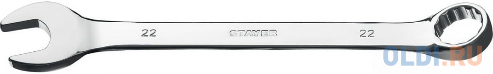 STAYER HERCULES, 22 мм, комбинированный гаечный ключ, Professional (27081-22) комбинированный ключ matrix 15163