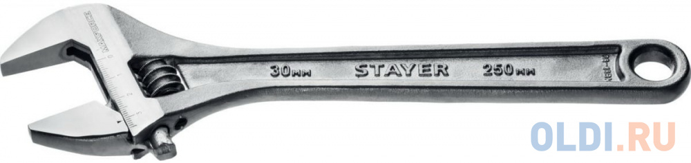 STAYER MAX-Force, 250/30 мм, разводной ключ (2725-25)
