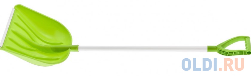 Лопата снеговая PROFI, 410х390мм,алюминиевый черенок Россия// Сибртех несортированный черенок для зимних пластиковых лопат россия