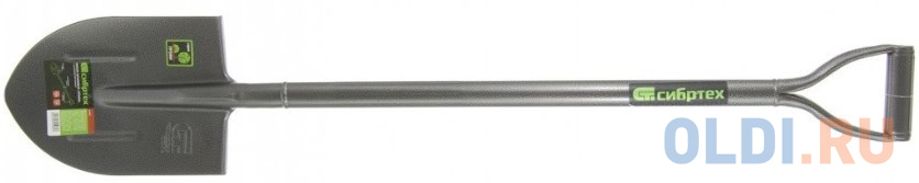 Лопата штыковая цельнометаллическая// Сибртех лопата штыковая fachmann garten edel рельс сталь 1 6 мм