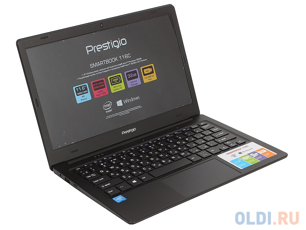 Ноутбук prestigio smartbook 116c не включается