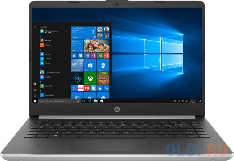 

Ноутбук HP 14s-dq1002ur 8EW55EA 14", Серебристый