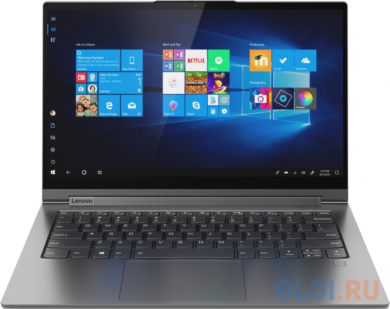

Трансформер Lenovo Yoga C940-14IIL Core i7 1065G7/16Gb/SSD2Tb/Intel Iris Plus graphics/14"/IPS/Touch/UHD (3840x2160)/Windows 10/grey/WiFi/BT/Cam